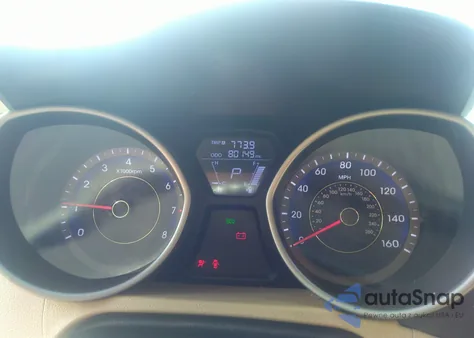 2013 Hyundai Elantra Gls (Ulsan Plant) from USA, damaged, VIN KMHDH4AE5DU660024